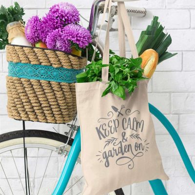 Keep Calm and Garden On Tote Bag