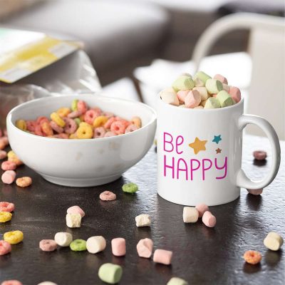 Be Happy Personalised Mug