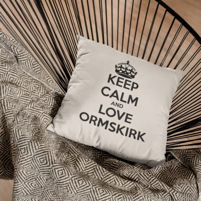 Keep Calm and Love Ormskirk Cushion