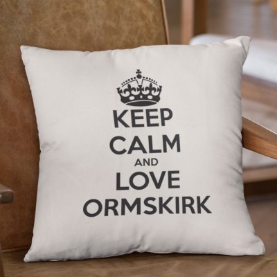 Keep Calm and Love Ormskirk Cushion