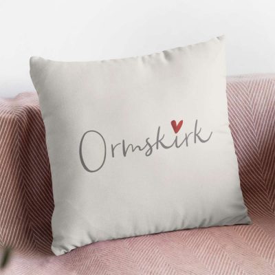 Ormskirk Heart Cushion