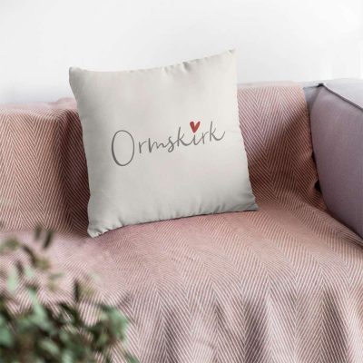 Ormskirk Heart Cushion