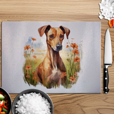 Personalised Watercolour Azawakh Dog Art