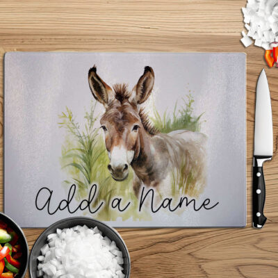 Personalised Watercolour Donkey Gifts