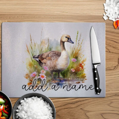 Personalised Watercolour Goose Gifts