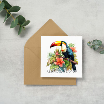 Personalised Watercolour Toucan Gifts