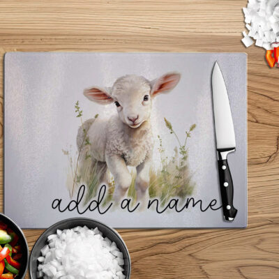 Personalised Watercolour Lamb Gifts